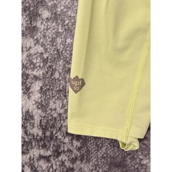 STIO Top Large Womens Yellow Long Sleeve Thumbhole UPF 50+ - Picture 4 of 9